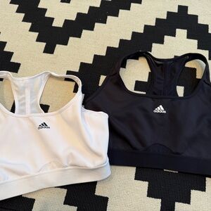 Adidas Black and White Sportswear